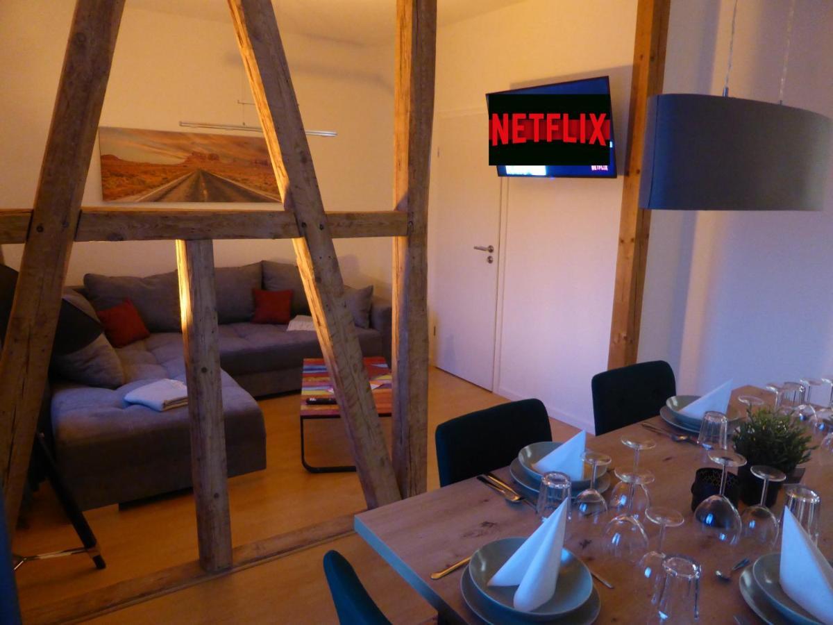 Jena City Apartment, Balkon, Sonnig, Wifi, Parkplaetze, Naehe Zentrum Ngoại thất bức ảnh
